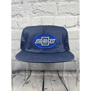 Vintage Chevrolet Snapback Patch Hat Made In USA